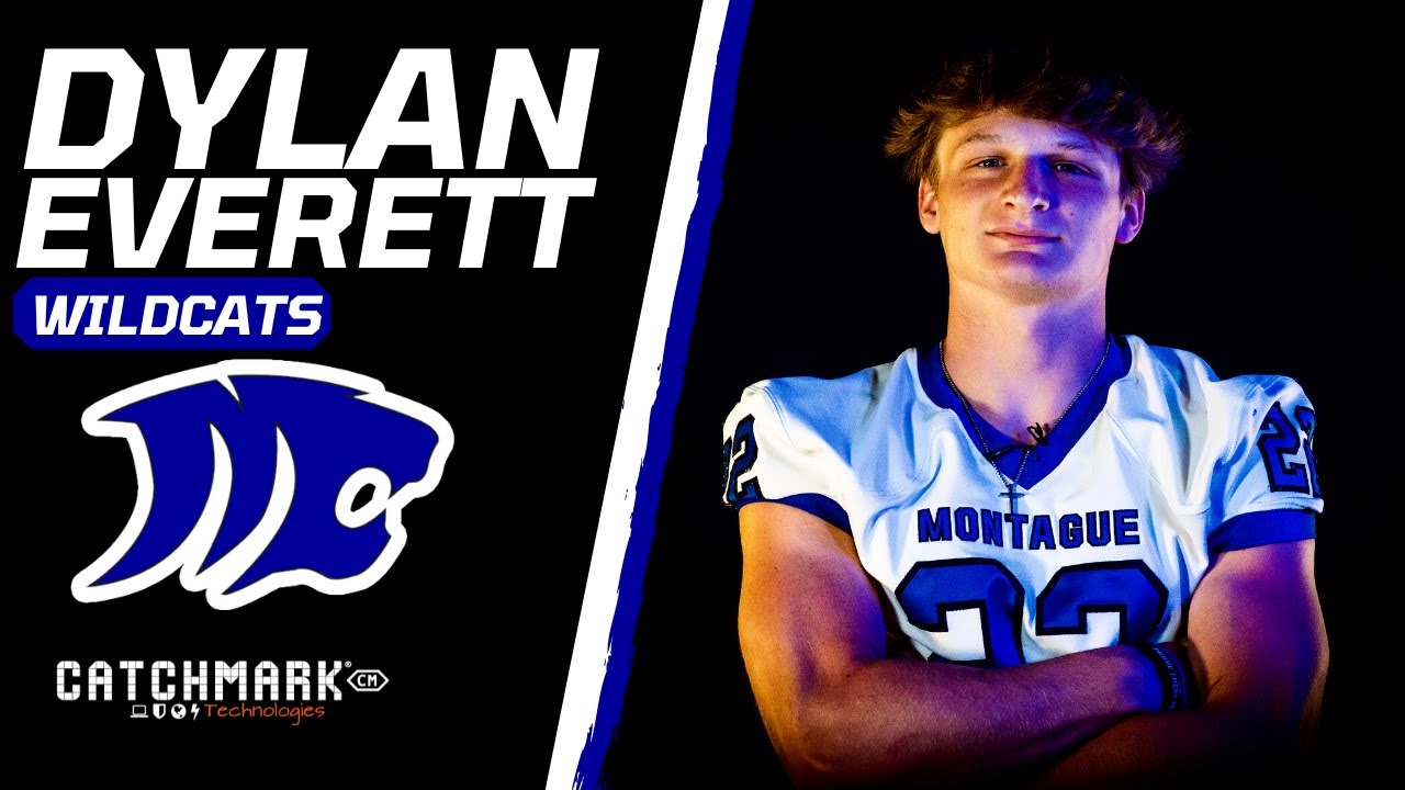 2021 Montague Football Player Profile Dylan Everett - CatchMark Sports