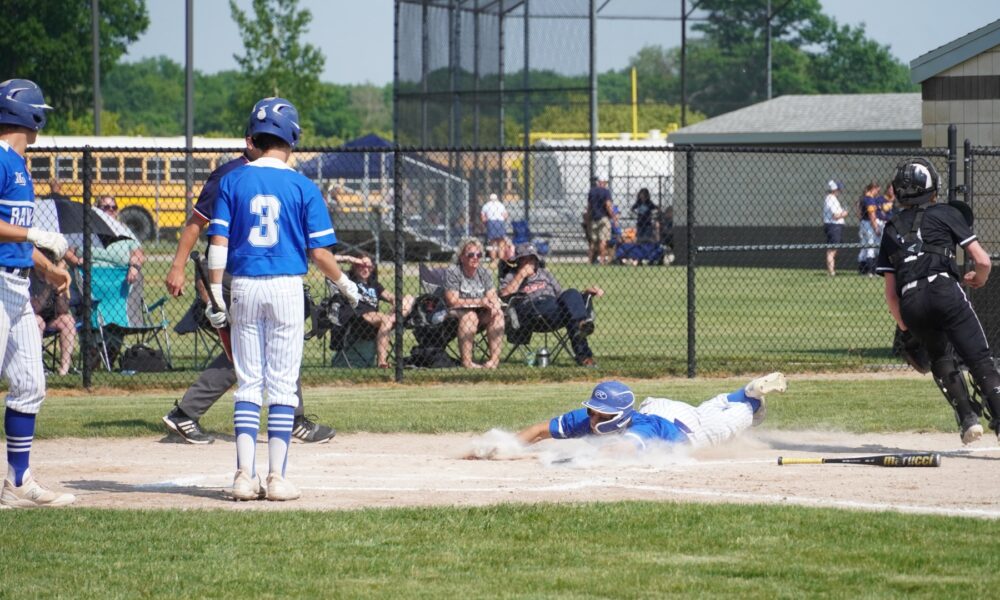 Ravenna baseball team falls to Newaygo in tuneup for districts